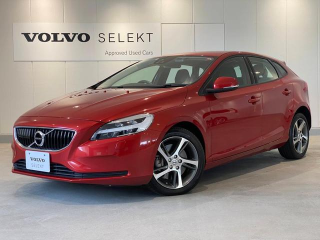 ボルボ Ｖ４０ Ｄ４　モメンタム　■認定中古車■最終型モデル■禁煙車■特別オーダーカラーフュージョンレッドメタリック■純正前後ドライブレコーダー■キーレスドライブ■純正ＨＤＤナビ■バックモニター