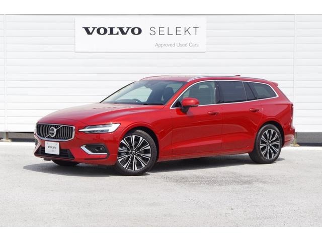 Ｖ６０(ボルボ) アルティメット　Ｂ４　２０２３年モデル　登録済み未使用車　フュージョンレッドメタリック／チャコールレ 中古車画像