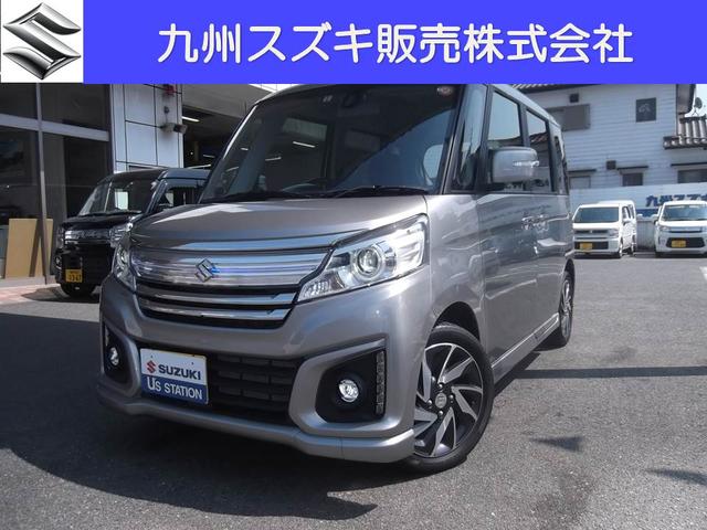 カスタム XSターボ 当社社用車UP・全方位モニター付きナビ(1枚目)