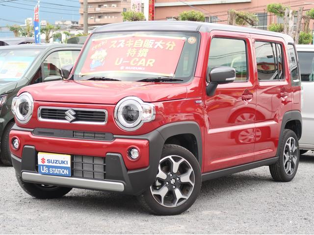 スズキ ハスラー ｈｙｂｒｉｄ ｘ 前後セーフティーサポート ４ｗｄ 元試乗車の中古車 グーネット中古車