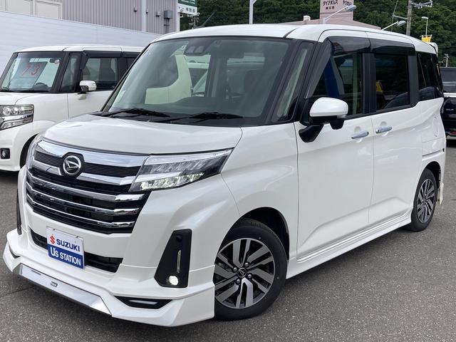 ダイハツ トール カスタムG 4WD ☆全方位カメラ付ナビ 純正