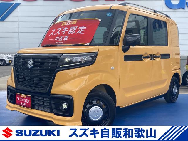 スズキ スペーシアベース ＸＦ　　デモカー使用車　前後衝突軽減ブレーキ　全方位カメラ　直営ディーラーならではの安心の全国統一保証、総額プランに自信あり！！下取り強化キャンペーン実施中です♪