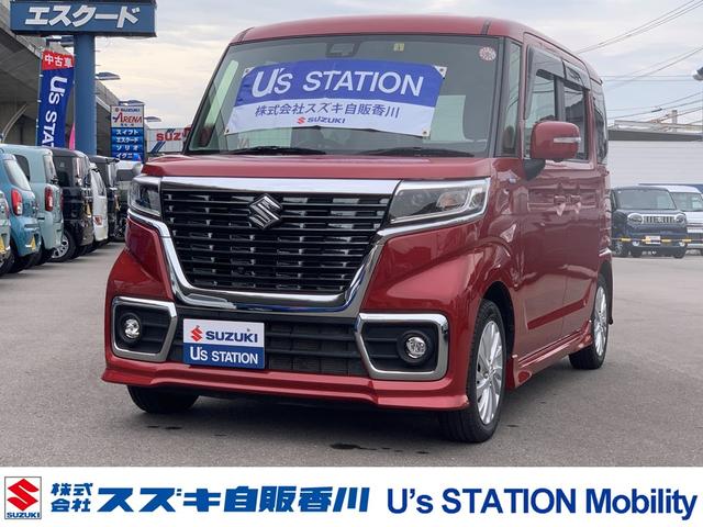 カスタム　ＨＹＢＲＩＤ　ＧＳ　車検受け渡し　全方位カメラ　プッシュスタート　オートライト　ドライブレコーダー　ＬＥＤヘッドランプ　アイドリングストップ　後席左側パワースライドドア　ステアリングオーディオスイッチ(1枚目)