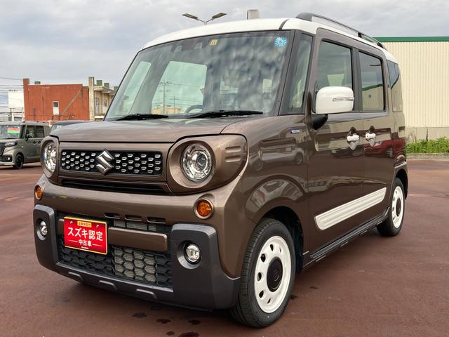 スズキ スペーシアギア マイスタイル 3型 4WD 衝突被害軽減Bの