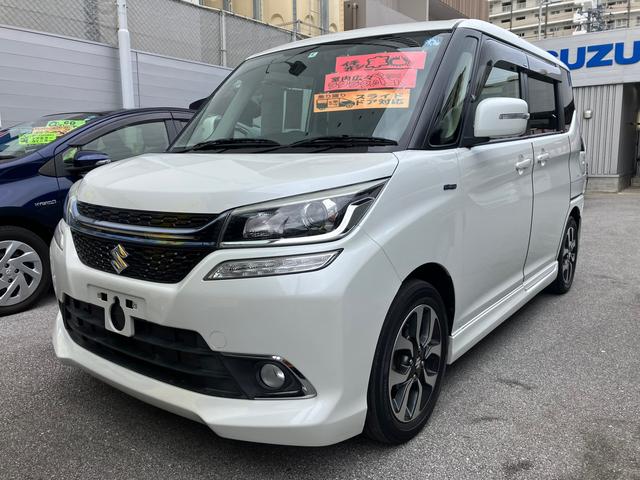 沖縄県浦添市の中古車ならソリオバンディット バンディット　ＨＹＢＲＩＤ　ＳＶ　ＭＡ４６Ｓ