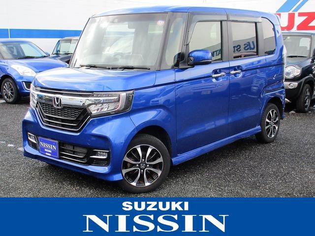 ホンダ Ｎ－ＢＯＸカスタム Ｇ・Ｌ　ホンダセンシング　４ＷＤ　社外ナビ　保証付販売車