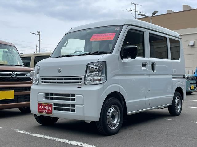 スズキ エブリイ ＰＡ　５型　パートタイム４ＷＤ　ＡＭ／ＦＭラジオ付き