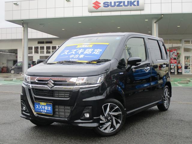 スズキ ワゴンＲカスタムＺ カスタムＺ　ＨＹＢＲＩＤ　ＺＸ　３型　４ＷＤ　全方位カメラ