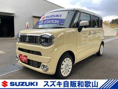 スズキ　ワゴンＲスマイル　ＨＹＢＲＩＤ　Ｘ　デモカー使用車　前後衝突軽減ブレーキ