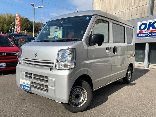 エブリイ(スズキ) ＰＡ　前後ブレーキサポート　ラジオ付き　たっぷり収納　ＡＴ車 中古車画像