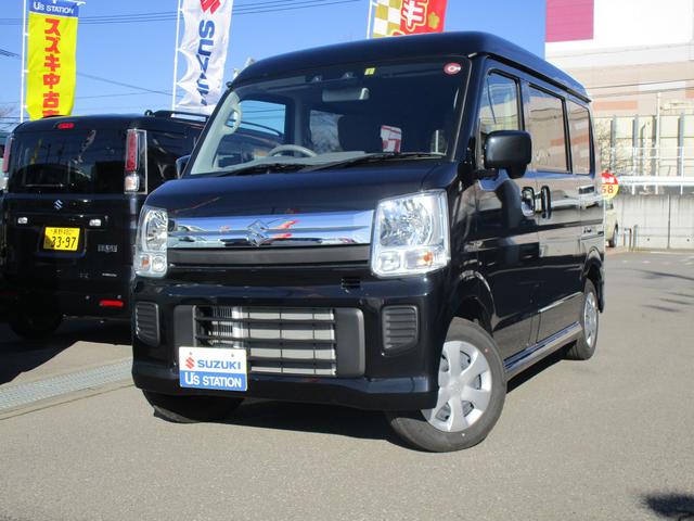 エブリイワゴン(スズキ) ＪＰターボ　４ＷＤ　ハイルーフ　５型　衝突被害軽減ブレーキ 中古車画像