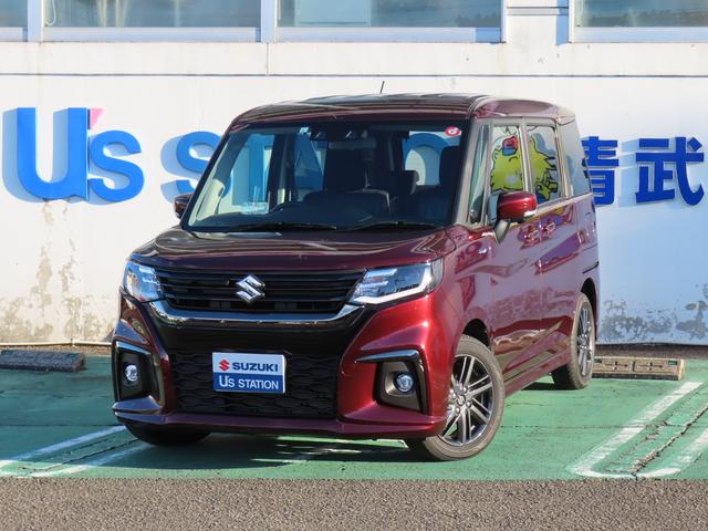 ＨＹＢＲＩＤ　ＳＺ　オートライト　スライドドア　プッシュスタート　シートヒーター　禁煙車　未使用車　純正ナビ　バックカメラ