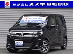 スズキ　ワゴンＲカスタムＺ　ハイブリッドＺＴ　衝突被害軽減ブレーキ　ターボエンジン搭載　カスタムＺ