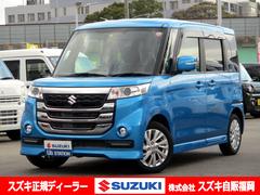 スズキ　スペーシアカスタムＺ　全方位モニター付メモリーナビゲーション装着車　サポカー