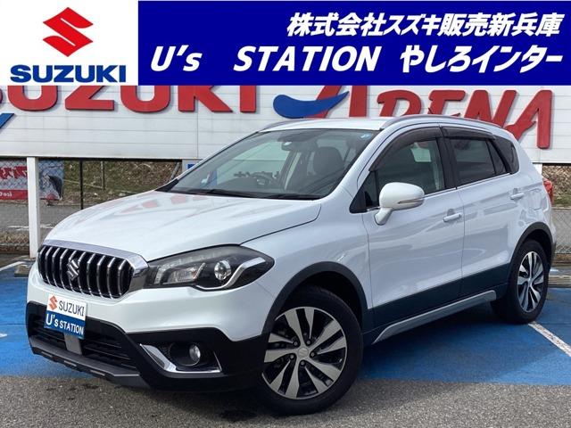 アグレッシブなスタイルで人気のＳＸ４　Ｓ－Ｃｒｏｓｓ 車検受けでのお渡しです。１年間・期間中の走行は無制限の全国保証付き☆