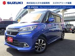 スズキ　ソリオバンディット　ＨＹＢＲＩＤ　ＭＶ　全方位モニター付ナビ　両側パワースライド