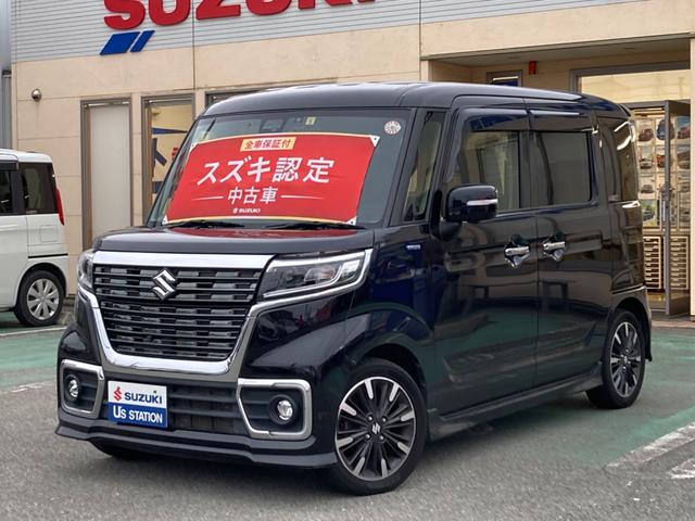 スペーシア カスタム　ＨＹＢＲＩＤ　ＸＳターボ　ＭＫ５３Ｓ　全方位ナビ付（1枚目）