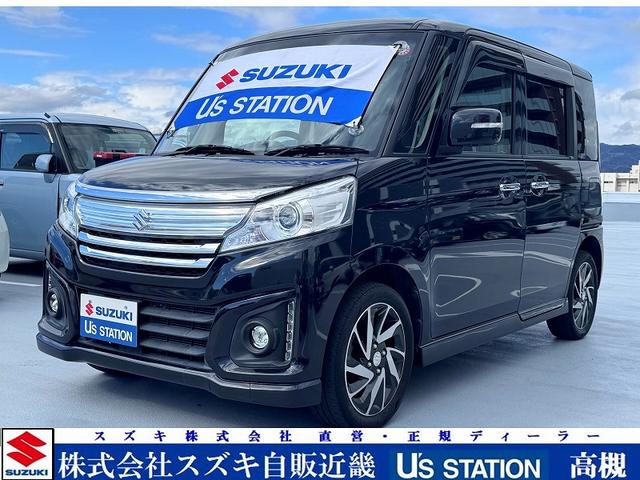 スペーシアカスタム(スズキ) ＸＳターボ　４ＷＤ　ナビバックカメラ搭載 中古車画像