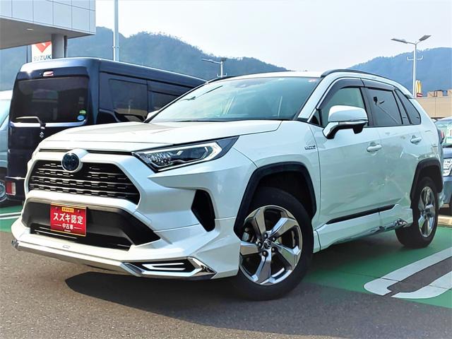 トヨタ ＲＡＶ４ ハイブリッド　Ｘ　バックカメラ　オートエアコン　プッシュスタート　オートライト　ＵＳＢ電源　電動パーキング　モデリスタエアロ