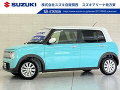 スズキ　アルトラパン　Ｘ　前方誤発進抑制機能　リモコンキーカバー　車検整備付