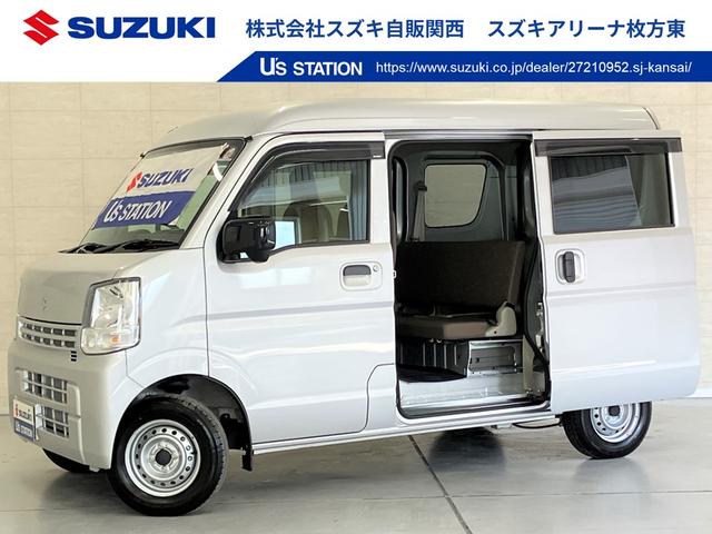 エブリイ(スズキ) ＰＡ　５型　ＡＭ／ＦＭラジオ　フロアマット　ドアバイザー 中古車画像