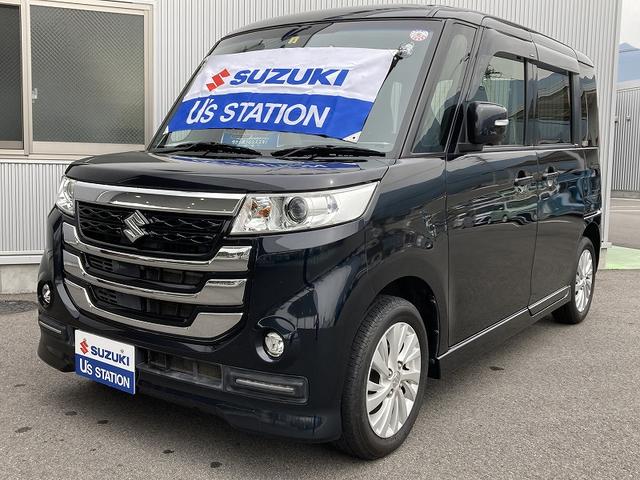 カスタムＺ　人気の黒！　バック駐車安心、全方位カメラ付ナビ♪　バックカメラ　オートライト　Ｂｌｕｅｔｏｏｔｈ　スライドドア　純正ナビ　プッシュスタート　シートヒーター　オートエアコン　衝突安全ボディ　盗難防止システム