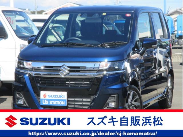 ワゴンＲカスタムＺ カスタムＺ　ＨＹＢＲＩＤ　ＺＴ　　衝突被害軽減ブレーキ装備（1枚目）