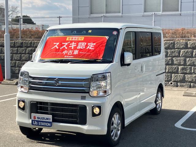 エブリイワゴン(スズキ) ＰＺターボ　標準ルーフ　５型　衝突被害軽減ブレーキシステム 中古車画像