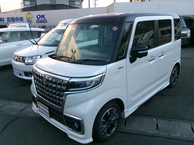 カスタム　ＨＹＢＲＩＤ　ＸＳターボ　４ＷＤ　衝突軽減ブレーキ(1枚目)