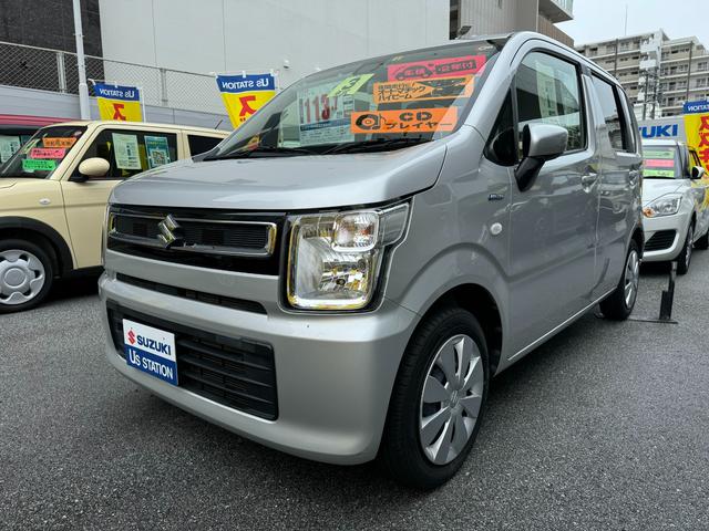 沖縄県浦添市の中古車ならワゴンＲ ＨＹＢＲＩＤ　ＦＸ　２型