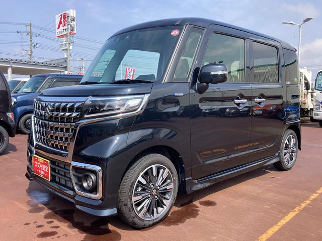 スズキ スペーシアカスタム ＨＹＢＲＩＤ　ＸＳ　３型　４ＷＤ