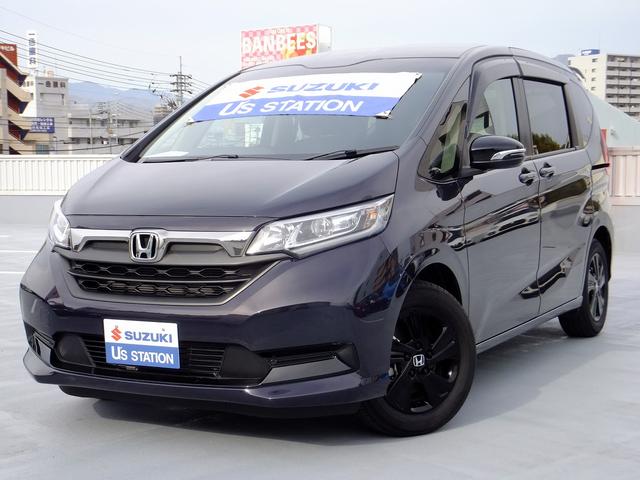 このサイズで６人乗車ＯＫ、ホンダフリード入荷♪ 好燃費に貢献・ハイブリッド！　モニターオーディオ＋バックカメラ付♪