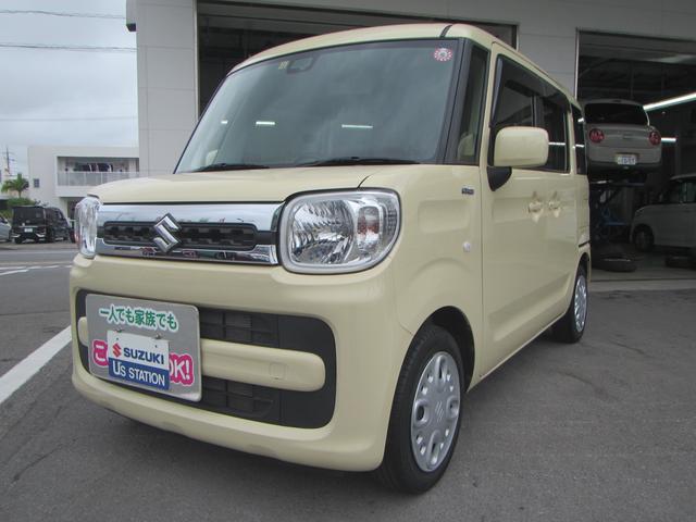 沖縄県の中古車ならスペーシア ＨＹＢＲＩＤ　Ｘ　ＭＫ５３Ｓ