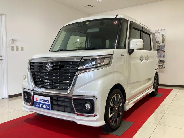 スズキ スペーシアカスタム カスタム　ＨＹＢＲＩＤ　ＸＳターボ　フルタイム４ＷＤ