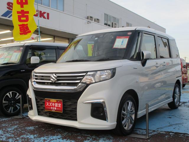 スズキ ソリオ ＨＹＢＲＩＤ　ＭＸ　４ＷＤ　ＣＶＴ　衝突被害軽減ブレーキ