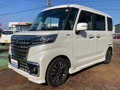 スズキ　スペーシアカスタム　ＨＹＢＲＩＤ　ＸＳターボ　３型　４ＷＤ