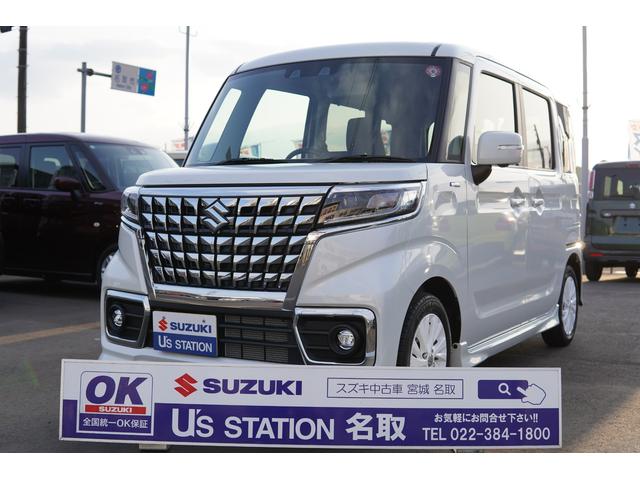 スズキ スペーシアカスタム カスタム　ＨＹＢＲＩＤ　ＧＳ　３型　２ＷＤ　ＣＶＴ