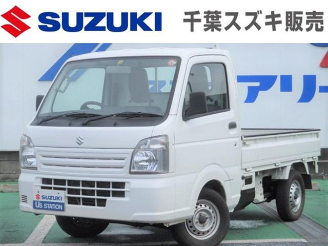 スズキ ＫＣ　エアコン・パワステ　ナビ　フロアマット　ワンオーナー　禁煙車　アングルポストプロテクター　荷台マット　取扱説明書　メンテナンスノート　両側荷台ステップ　アッパーメンバーガード　ヘッドレスト　運転席・助手席エアバック　衝撃吸収ボディ