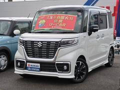 スズキ　スペーシア　カスタム　ＨＹＢＲＩＤ　ＸＳターボ　ナビ