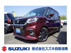 スズキ　ソリオ　ＨＹＢＲＩＤ　ＳＺ　衝突被害軽減ブレーキ前後　全方位モニター