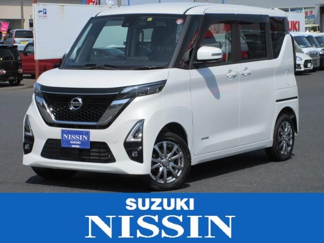 日産 ルークス ハイウェイスターＸ　４ＷＤ　プロパイロットエディション　両側電動スライドドア　衝突被害軽減システム　オートライト