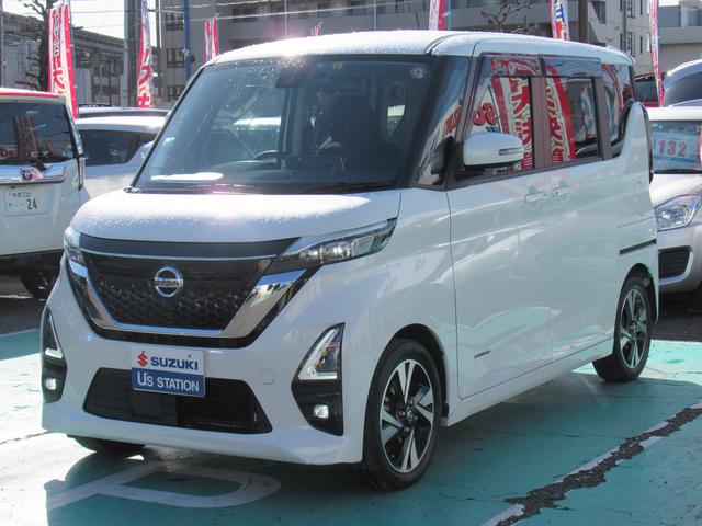 日産 ルークス ハイウェイスターＧターボプロパイロットエディション　純正ナビ　アラウンドビューモニタ　ＥＴＣ