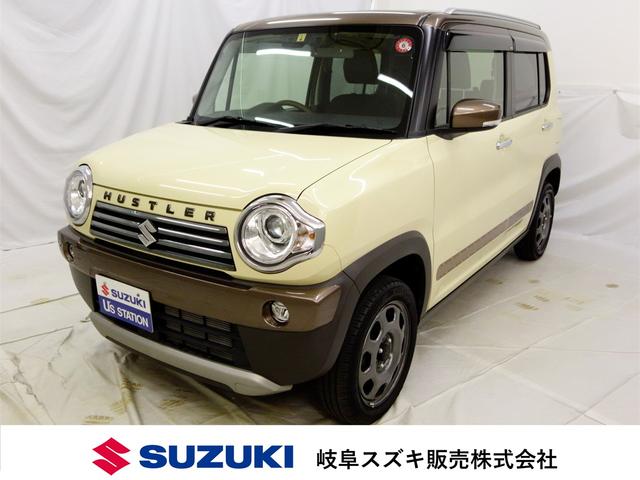 スズキ ハスラー ワンダラー　ＭＲ４１Ｓ　２型　１年保証　４ＷＤ　社外ナビ　認定中古車　フルタイム４ＷＤ　１年保証　デュアルカメラブレーキサポート　ＨＩＤヘッドライト　オートライト　フォグランプ　社外ナビ（パナソニック製）　　キーレスプッシュスタート　保証書　取扱説明書