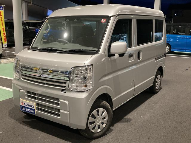 エブリイ(スズキ) ＪＯＩＮ　５型　衝突被害軽減ブレーキ　４ＷＤ　オーディオレス　５ＭＴ　エアコン 中古車画像