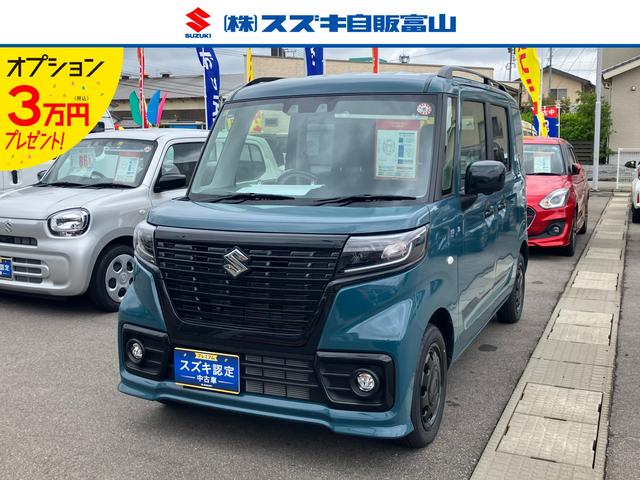 スペーシアベース ＸＦ　４ＷＤ　前後ブレーキサポート／全方位カメラ（1枚目）