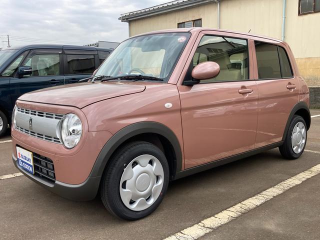 丸四角いボディがかわいい♪ラパン★ 人気のスズキ車が全車安心保証付！毎日続々入庫で選べる楽しさいっぱいです！