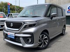 スズキ　ソリオバンディット　ＨＹＢＲＩＤ　ＭＶ　試乗車アップ　前後ブレーキサポート