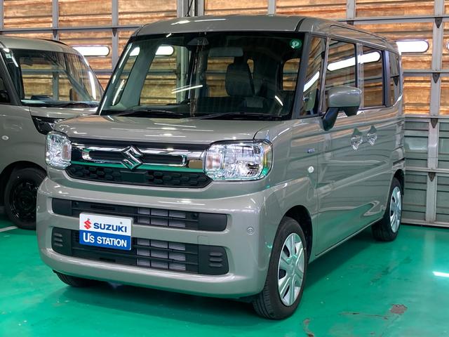 スズキ スペーシア ＨＹＢＲＩＤ　Ｘ　衝突被害軽減ブレーキ　スリムサーキュレーター