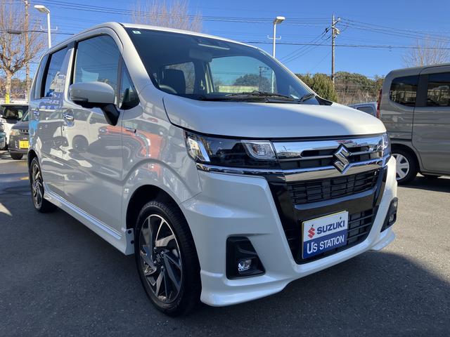 ワゴンＲ(スズキ) カスタムＨＹＢＲＩＤ　ＺＸ　４ＷＤ　全方位モニタ付き　バックカメラ　オートライト　Ｂｌｕｅｔｏｏｔｈ 中古車画像