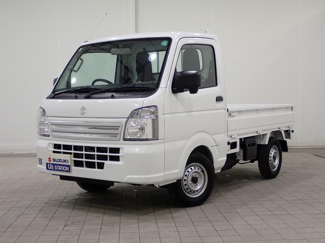 ＫＣエアコン・パワステ　７型　２ＷＤ／５ＭＴ　スズキセーフティサポート非装着車　電波式キーレスエントリー　パワーウィンドー　パワードアロック　リヤパーキングセンサー　アイドリングストップ　ＥＳＰ（車両走行安定補助システム）　元弊社社有車！